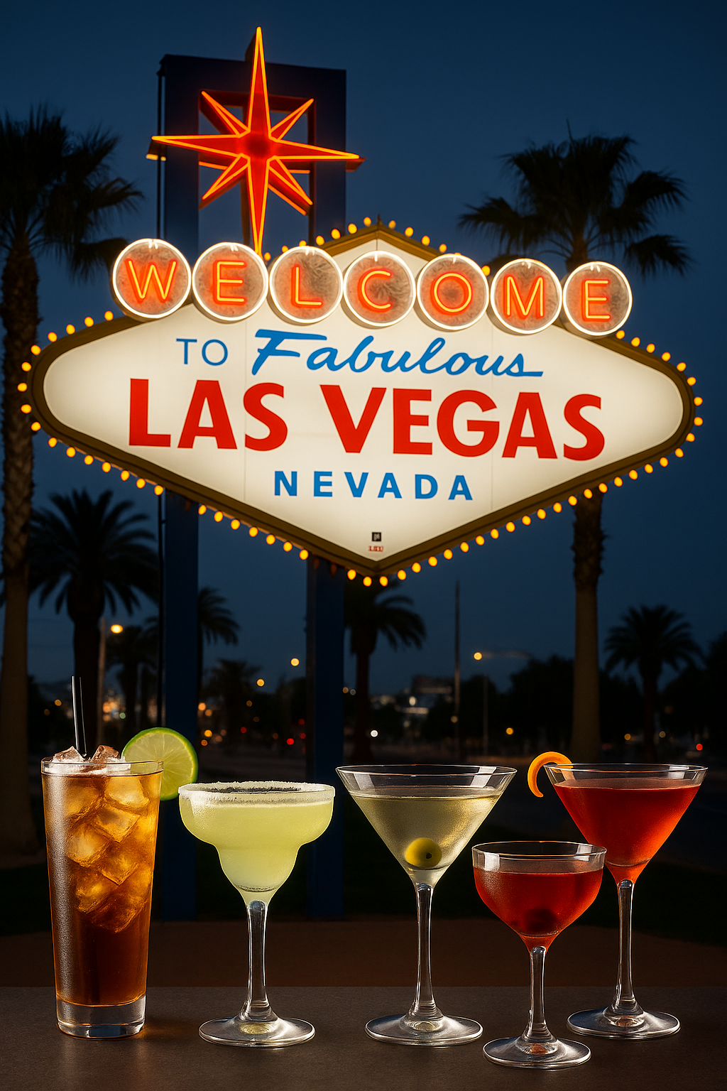 Las Vegasin suosituimmat cocktailit 